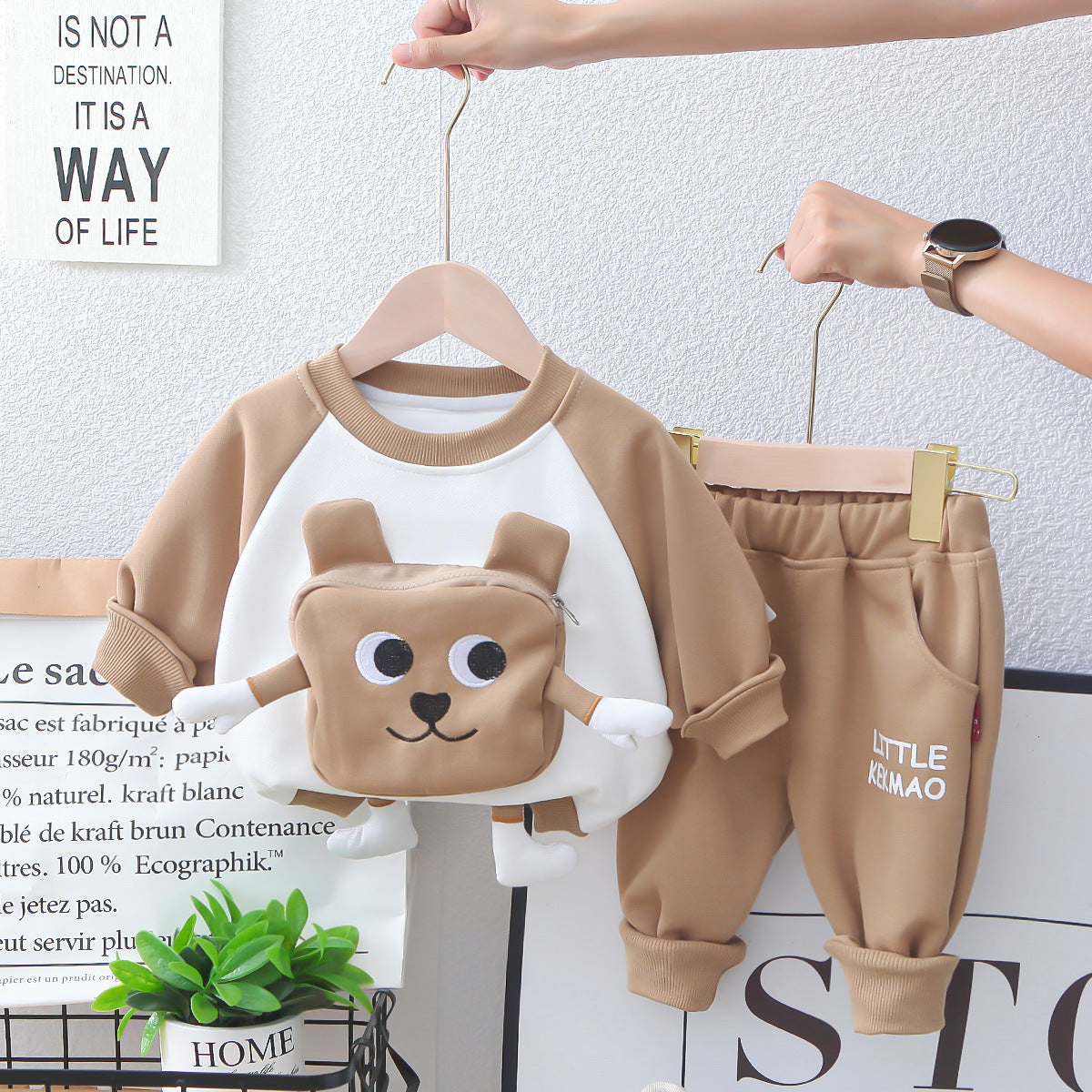 Baby Boy Autumn Clothes Suit  Western Style