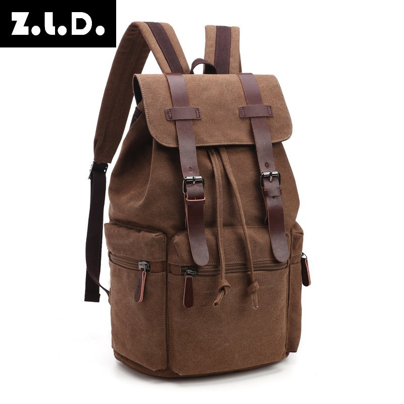New Korean Retro Canvas Bag For Men And Women