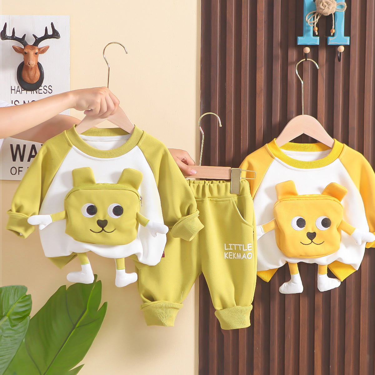 Baby Boy Autumn Clothes Suit  Western Style